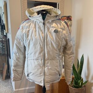 ZeroXposur White Hooded Jacket